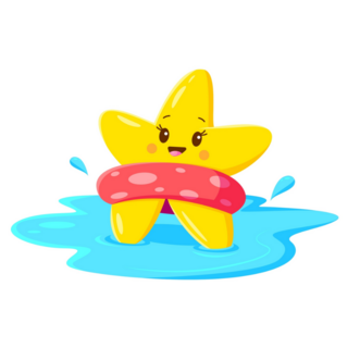 Kawaii Star Sticker