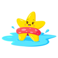 Kawaii Star Sticker