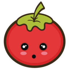 Kawaii Tomato Sticker