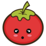 Kawaii Tomato Sticker