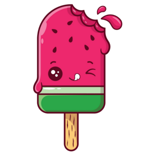 Kawaii Watermelon Sticker