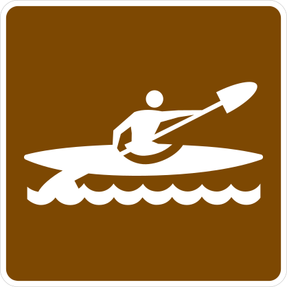 Kayaking Sticker