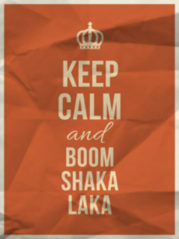 Keep Calm And Boom Shakalaka Sticker