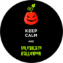 Keep Calm And Celebrate Halloween Sticker