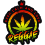 Keep Calm And Love Reggae Jamaica Sticker