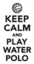 Keep Calm And Play Water Polo Sticker