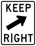 Keep Diagonal Right Sticker
