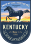 Kentucky Banner Sticker
