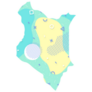 Kenya Country Africa Map Sticker