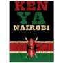 Kenya Country Flag Nairobi Sticker