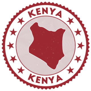 Kenya Emblem Sticker