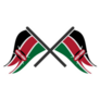 Kenya Flags Sticker