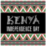 Kenya Independence Day Banner Sticker