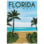 Key West Florida Illustration Sticker
