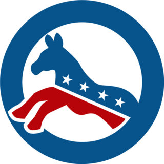 Kicking Democrat Donkey Sticker