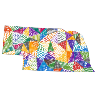 Kid Style Map Of Nebraska Illustration Sticker