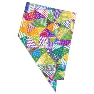 Kid Style Map Of Nevada Sticker