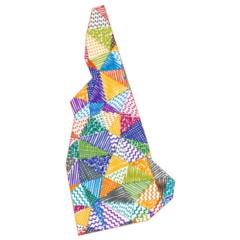 Kid Style Map Of New Hampshire Sticker