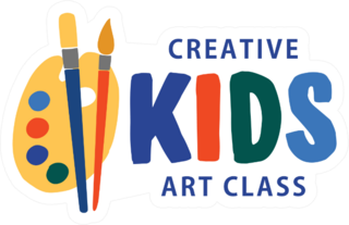 Kids Art Class Creative Educational Sticker