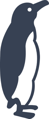 Kind Penguin Sticker