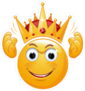 King Crown Emoji Sticker