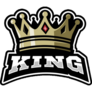 King Crown Knight Sticker