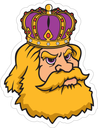 King Mascot Sticker
