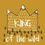 King Of The Wild Square Sticker