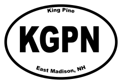 King Pine Oval Sticker