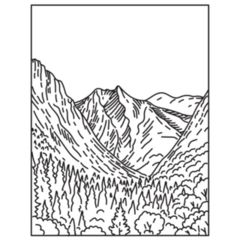 Kings Canyon From Paradise Valley Nevada Sticker