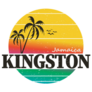 Kingston Jamaica Paradise Vintage Sticker
