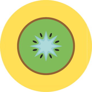 Kiwi Icon Sticker