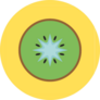 Kiwi Icon Sticker