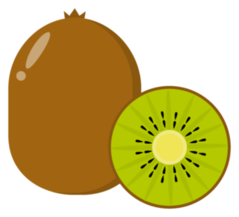 Kiwis With Skin