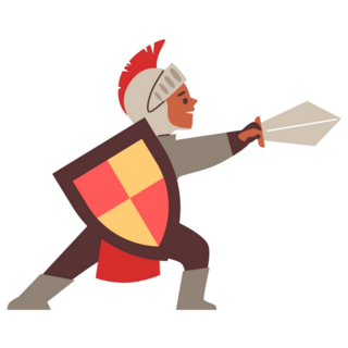 Knight Costume Sticker