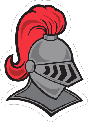 Knight Mascot Sticker