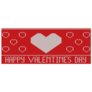 Knitted Valentines Sticker