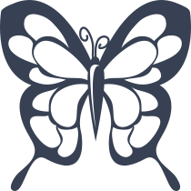 Kooky Butterfly Sticker