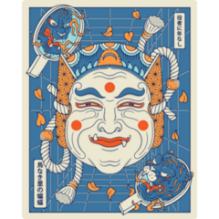 Korea Byeolsandae Mask Sticker