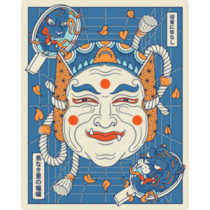 Korea Byeolsandae Mask Sticker