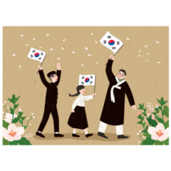 Korea School Uniform Sticker