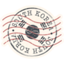 Korea Stamp Postal Sticker