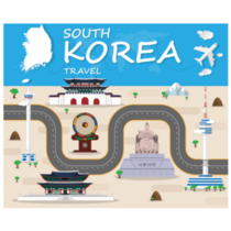 Korea Travel Sticker