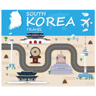 Korea Travel Sticker