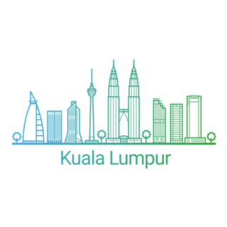 Kuala Lumpur City Malaysia City Sticker