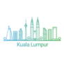 Kuala Lumpur City Malaysia City Sticker