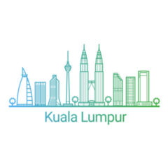 Kuala Lumpur City Malaysia City Sticker