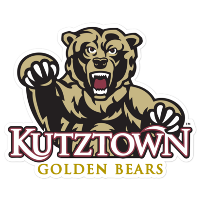 Kutztown Golden Bear NCAA Logo Sticker