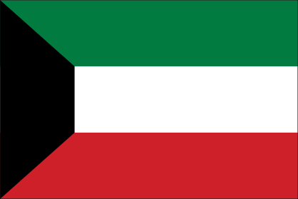 Kuwait Flag Sticker
