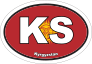 Kyrgyzstan Ks Flag Oval Sticker